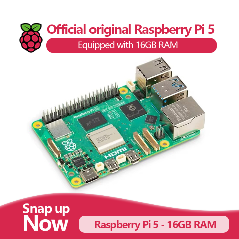 Raspberry Pi 5 8Gb Kit - Resmi Orijinal Raspberry Pi 5, Yeni