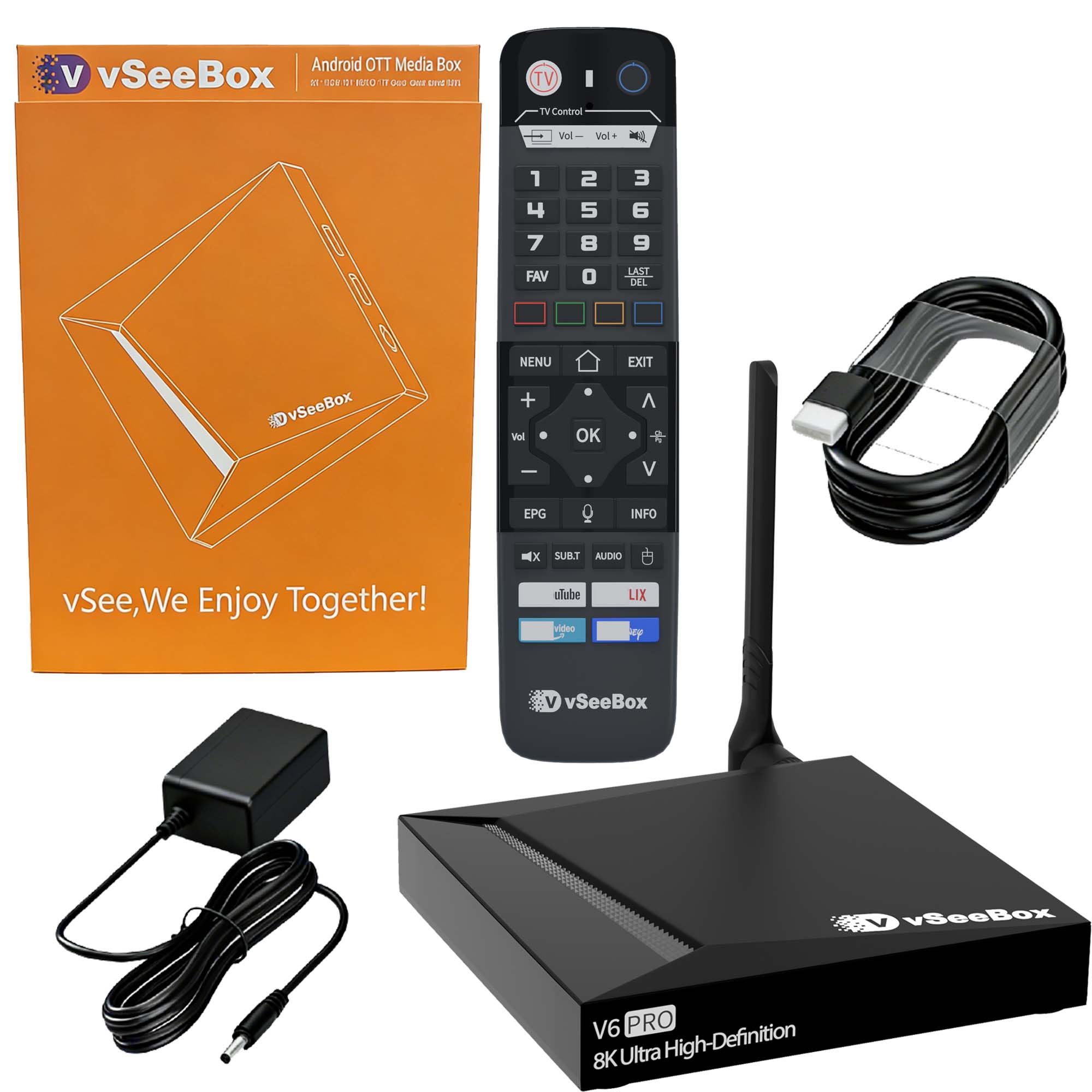 Khadas Vim4 8Gb - VSeeBox V6 Pro 2026 En Yeni