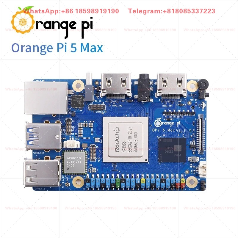 Orange Pi 5 Max 8GB / 16GB RAM - Orange Pi 5 Plus 16Gb incelemesi ve fiyatı